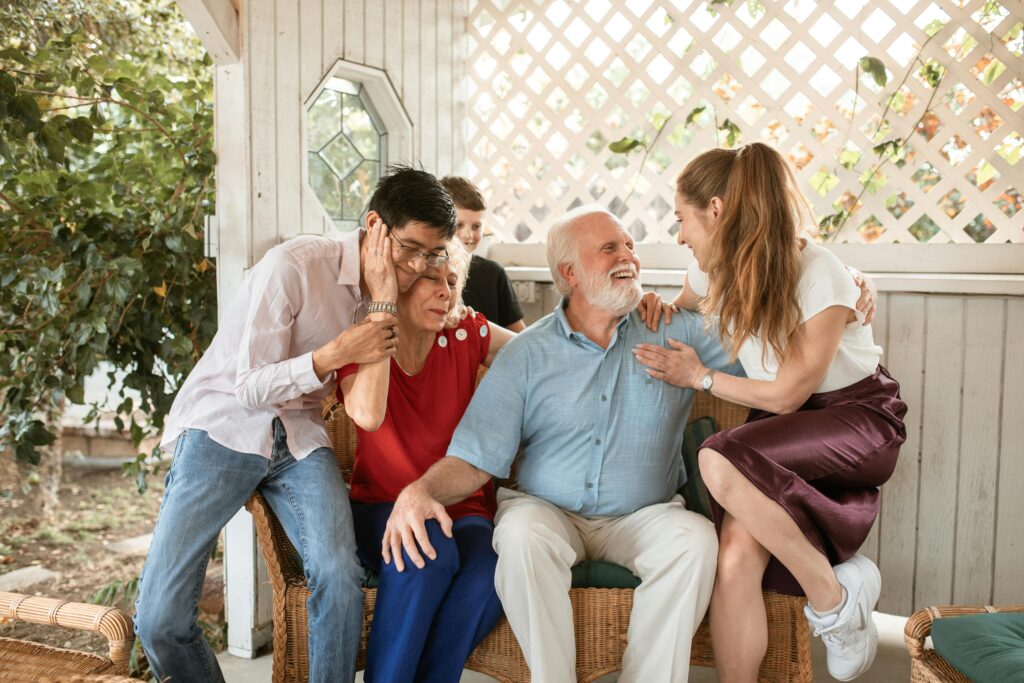 The Assisted Living Misconception Multi generational family.
